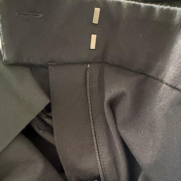 Loft Outlet Black Curvy Skinny Ankle Pants Size 14 - Picture 10 of 11